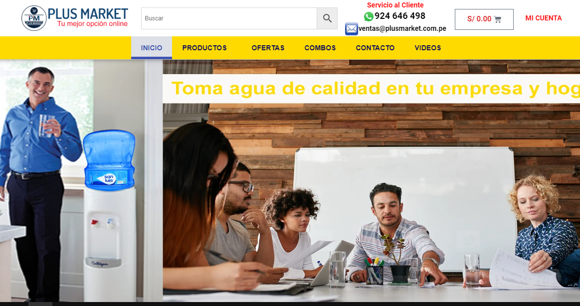 plus market con tienda virtual vendedor